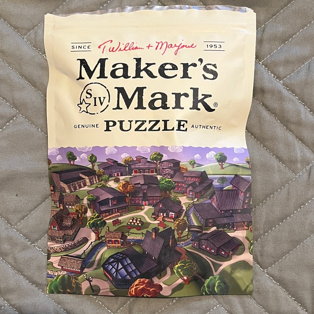 Maker’s Mark Whiskey Distillery Small Puzzle Star Hill Farm & Building Landscape